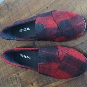 Soda Flannel Flats